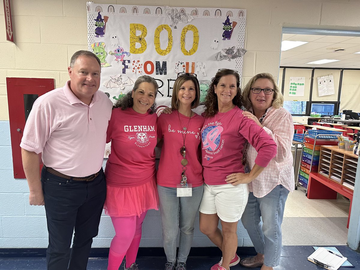💓Glenham BTA members wear pink in support of Breast Cancer Awareness Month 💓
