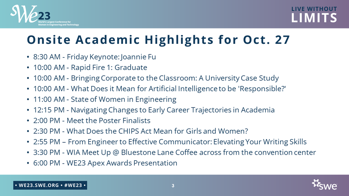 SWE WomenInAcademia tweet media