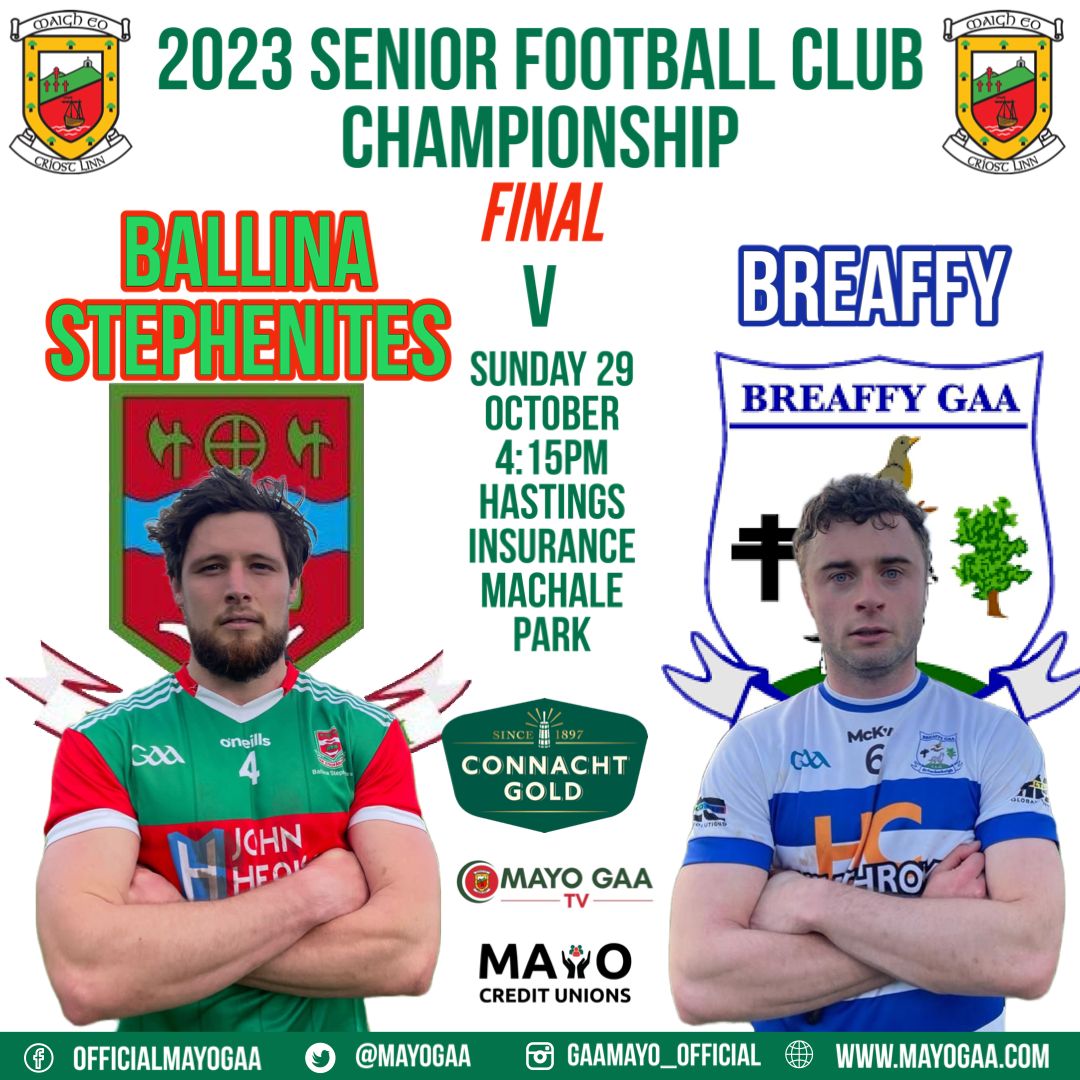 Austin O'Malley (@omalley_austin) on Twitter photo Really looking forward to joining <a href="/radiomidwest/">Mid West Radio</a> <a href="/MD_McAndrew/">Michael D. McAndrew</a> in covering what should be an epic <a href="/MayoGAA/">Mayo GAA</a> County Senior Football Final this bank holiday weekend. Good luck to both clubs involved <a href="/BreaffyGAA/">Breaffy GAA</a> <a href="/NaStiofanaigh/">Ballina Stephenites</a>. Fireworks expected! 🤼♂️👻💥🏐 Really looking forward to joining <a href="/radiomidwest/">Mid West Radio</a> <a href="/MD_McAndrew/">Michael D. McAndrew</a> in covering what should be an epic <a href="/MayoGAA/">Mayo GAA</a> County Senior Football Final this bank holiday weekend. Good luck to both clubs involved <a href="/BreaffyGAA/">Breaffy GAA</a> <a href="/NaStiofanaigh/">Ballina Stephenites</a>. Fireworks expected! 🤼♂️👻💥🏐
