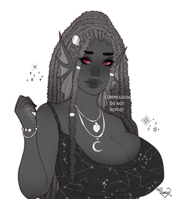 b&amp;w c0mm for @/menaceofmoss  