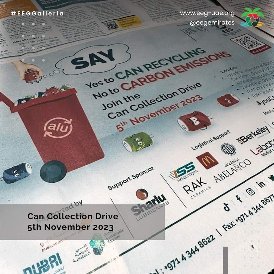 Repost:
With our upcoming Can Collection Drive right round the corner, here's where you can also find details on the media. We thank our media partners for supporting this initiative on the #RoadToCOP #COP28.