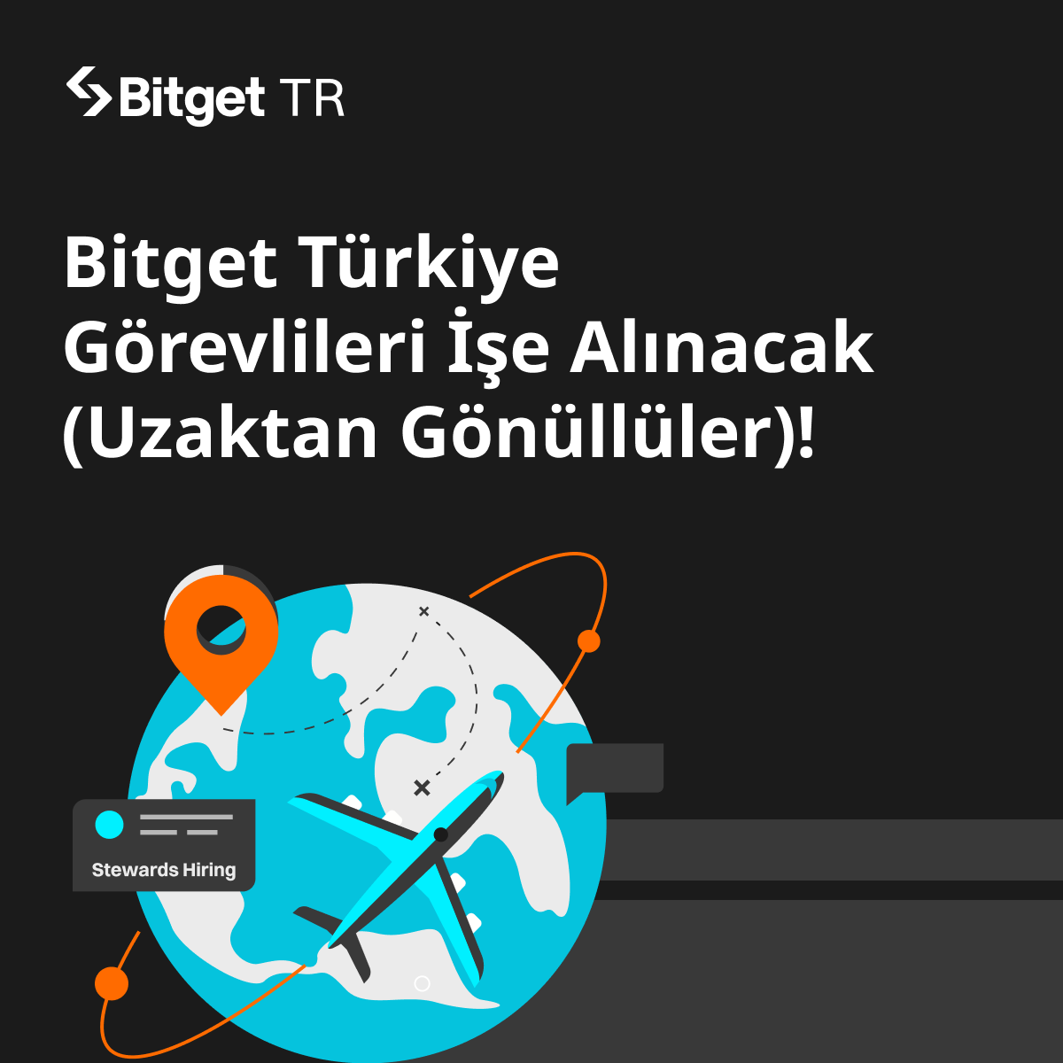 🇹🇷Bitget #Türkiye, ekibimize katılacak ve yenilikçi fikirlere katkıda bulunacak kripto ve #Web3 meraklıları arıyor. bitgettr.com/tr/support/art…