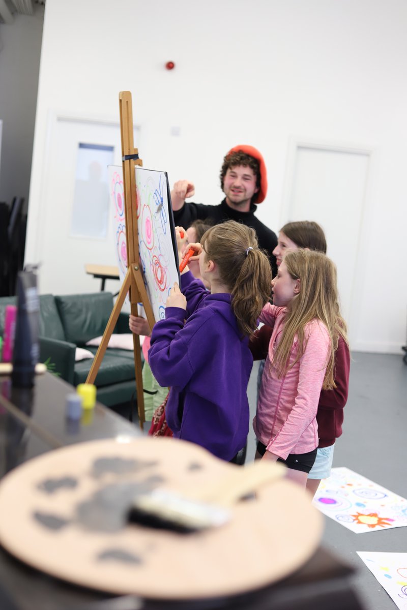 LiamMc_Carthy's tweet photo. SO excited to bring #AMasterclassWithBossRob to @NenaghArts this Sunday. An interactive visual art/drama workshop for the whole family: 

https://t.co/DZlRYwO9hn https://t.co/NwxOKBsWSG