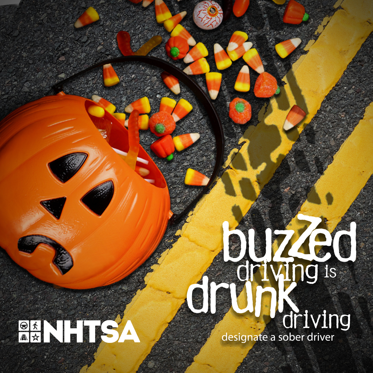 Happy Halloween! Help us make happy memories and avoid tragic nightmares.  Buzzed driving is drunk driving.  #DriveSober
