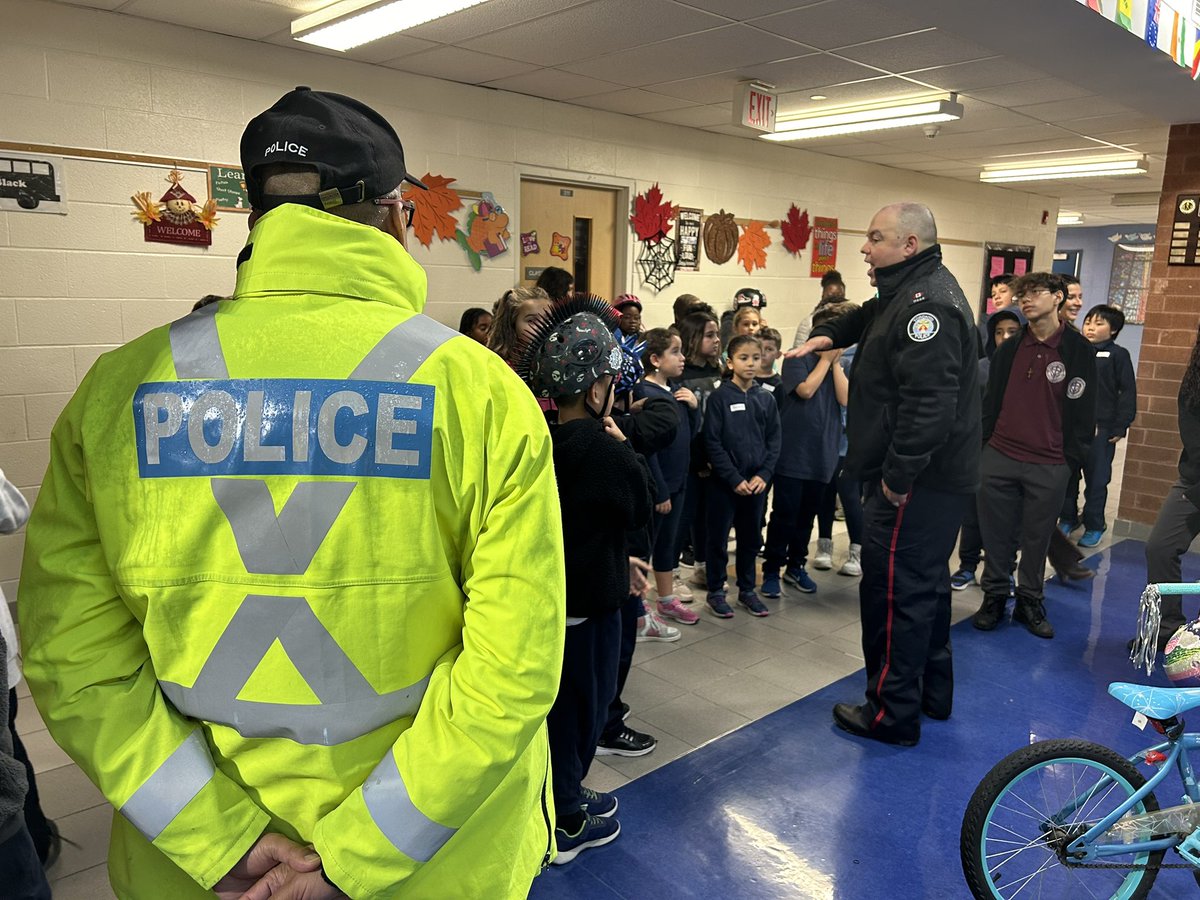 A few more photos from yesterday’s bike rodeo. It was great to see <a href="/TDotCop/">Jason Kraft</a> ride his motorcycle through the same drills the bikes went through. @TraffServices #communityengagement #copsandkids #bikerodeo