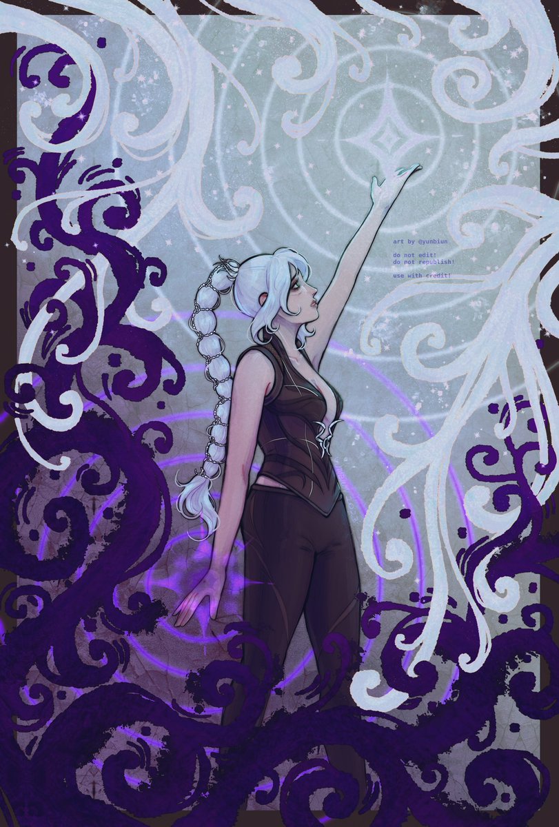 yunbiun's tweet photo. There is no light without darkness. #Shadowheart 🖤 #BD3
#BaldursGate3 #BaldursGate3Fanart https://t.co/JstpiBI8zy