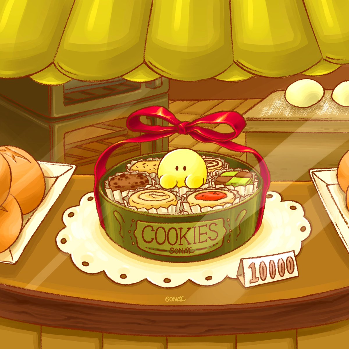 sonak_forest's tweet photo. 쿠키 얌🍪
크리스마스 쿠키가 벌써 기대된다…

#소낙이 #イラスト #パン #もち https://t.co/V7Mb4KzFxu