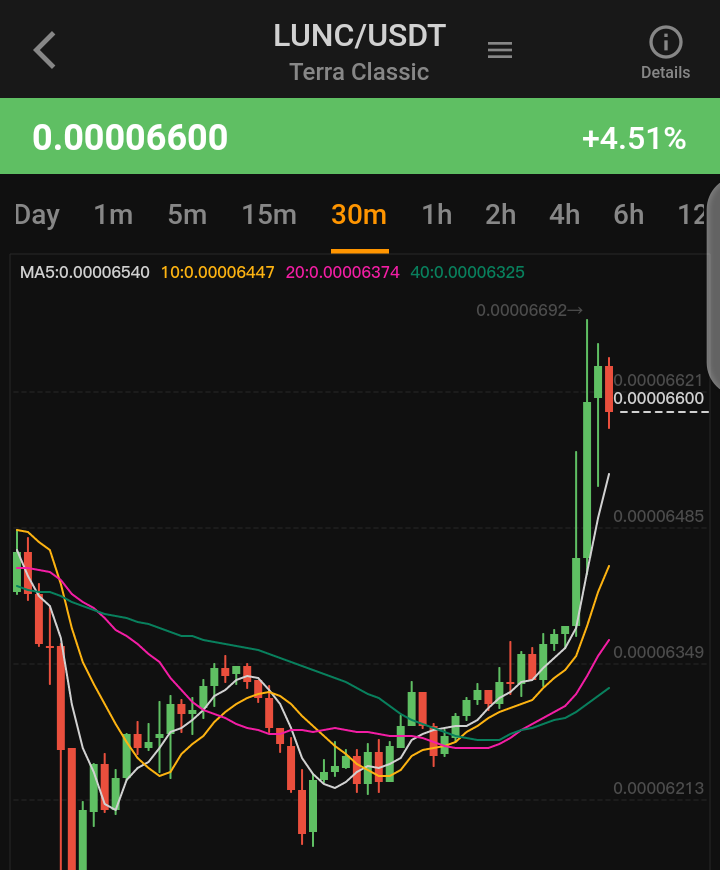 🚀🚀 #LUNC Bullish 🚀🚀🚀

$LUNC TO THE MOON 🔮