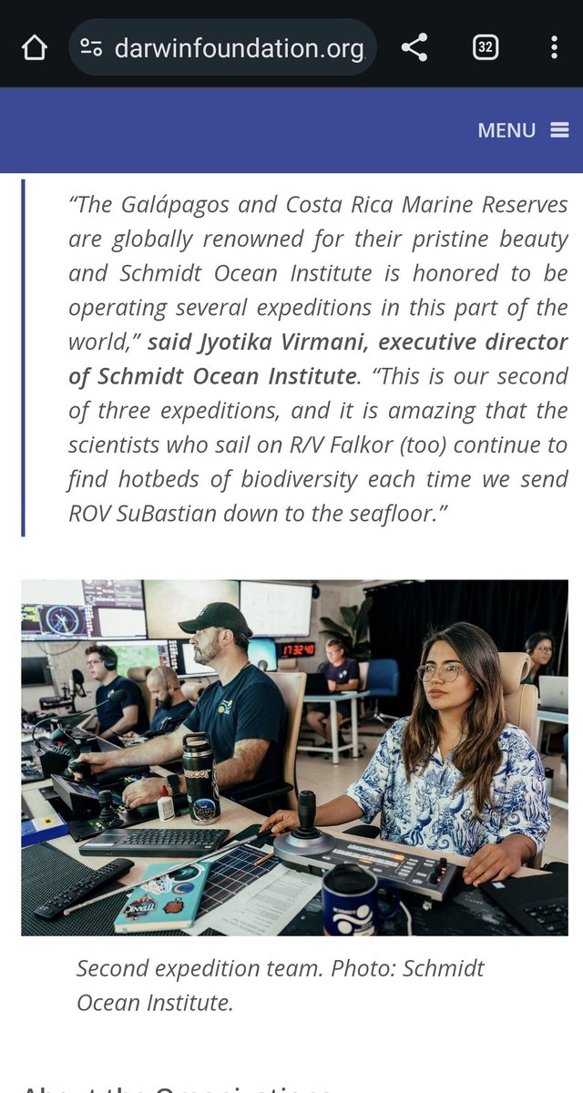 Ana Belen Yanez Suarez (@belenocean) on Twitter photo Read the CDF <a href="/DarwinFound/">Charles Darwin Foundation-Fundación Charles Darwin</a> blog about the mind blowing expedition in the Galapagos and Costa Rica 🪸🪸🪸🪸🌎🌞. Let's protect the Eastern Tropical Pacific 🪸❤️ darwinfoundation.org/en/blog-articl…
<a href="/SchmidtOcean/">Schmidt Ocean</a> <a href="/JyovianStorm/">Jyotika</a> <a href="/InsideNatGeo/">National Geographic Society</a> <a href="/4DOceansLab/">4D Oceans Lab</a> <a href="/UniversidadCR/">UCR</a> <a href="/parquegalapagos/">Parque Galápagos</a> Read the CDF <a href="/DarwinFound/">Charles Darwin Foundation-Fundación Charles Darwin</a> blog about the mind blowing expedition in the Galapagos and Costa Rica 🪸🪸🪸🪸🌎🌞. Let's protect the Eastern Tropical Pacific 🪸❤️ darwinfoundation.org/en/blog-articl…
<a href="/SchmidtOcean/">Schmidt Ocean</a> <a href="/JyovianStorm/">Jyotika</a> <a href="/InsideNatGeo/">National Geographic Society</a> <a href="/4DOceansLab/">4D Oceans Lab</a> <a href="/UniversidadCR/">UCR</a> <a href="/parquegalapagos/">Parque Galápagos</a>