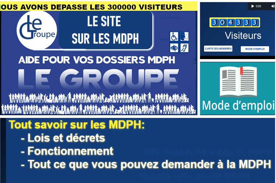 MDPH Aide Pour Vos Dossiers tweet media