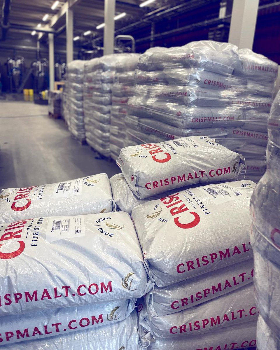 CrispMalt's tweet image. 🙌 Thanks to our customer, #CraftBrewery Fermenterarna in #Gothenburg, #Sweden, we've got that #FridayFeeling. ❤️

#CrispMalt #FanFriday #CraftBrewing #CraftBrewer