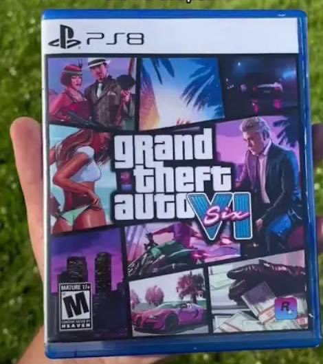 GTA 6+ on X: LEAKED GTA 6 GAME COVER!!!!! APPEARS TO BE FOR PS8 ‼️‼️ #GTA6   / X