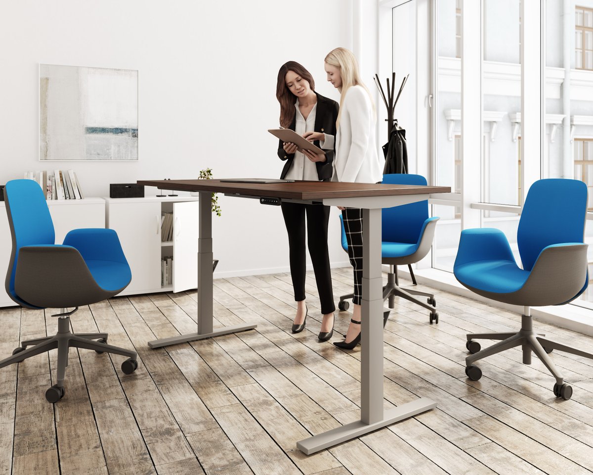 Help maintain a healthier lifestyle by getting yourself an #ergonomic #sitstanddesk: 
rb.gy/y264o
👩‍💼🖥️🖱️🤝

Order from our Unite range of #sitstanddesks by 2pm for next working day delivery! 

📞 08005593917
🖥️ sales@andrewsofficefurniture.com

#FREEinstallation