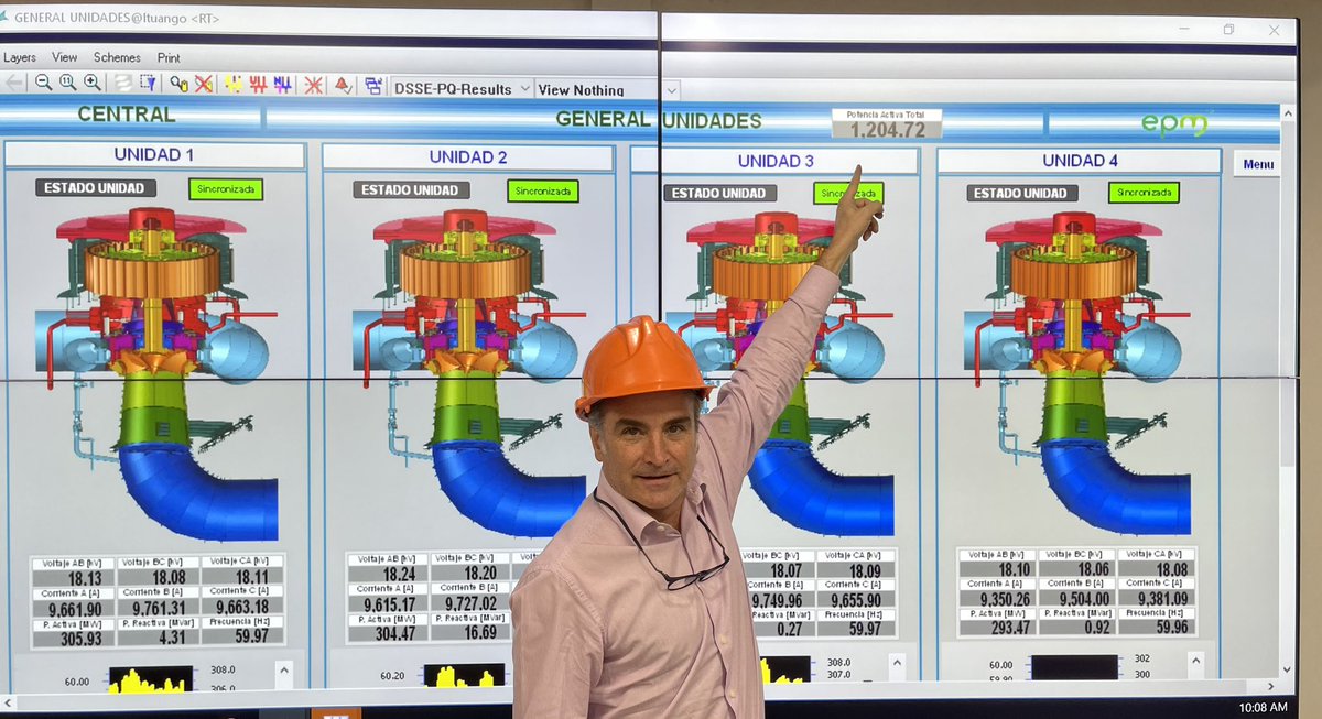 Una de las cosas q más me enorgullecerá en la vida y q contaré mil veces a mis hijos es haber pertenecido a la junta directiva de <a href="/EPMestamosahi/">EPM estamos ahí</a> contribuyendo a q Hidroituango, un proyecto siniestrado, hubiese salido adelante. Hoy inauguramos las turbinas 3-4 alcanzando 1.200 MW