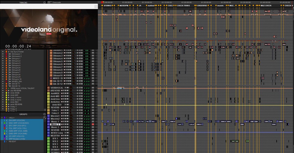 What i do when not in web3? 

I create timelines and markers

#composer #audiopostproduction #editing #mixing #studio #protools #Documentary #sounddesign