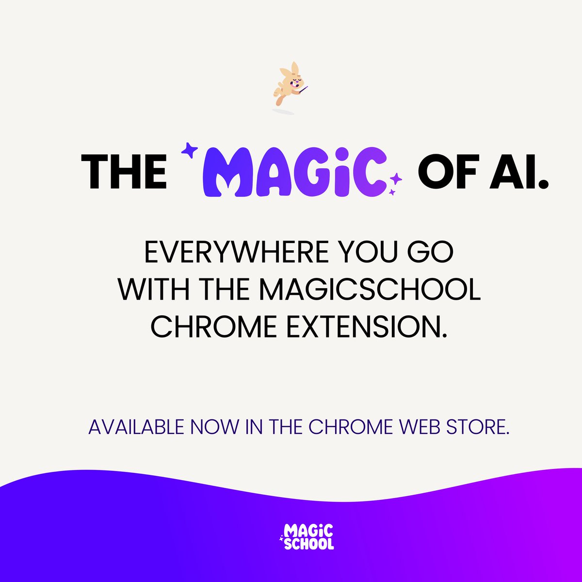 magicschoolai's tweet image. ⭐️⭐️⭐️⭐️⭐️
"I'm amazed at the number of specific task features this tool includes…Now, I can put my expertise to use revising & perfecting it without wasting my time & mental energy coming up with the first draft. I love the potential!"
🪄🔗 Download the chrome extension now at…