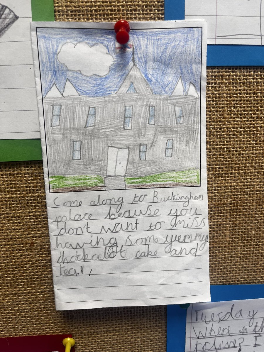 MrsPringle_'s tweet photo. What a wonderful first half term in Year 2! The children have worked incredibly hard and have loved learning all about the UK! The leaflets they made this week about Buckingham Palace and the Tower of London were fantastic! A very happy Miss Kay 🙂💫 https://t.co/wcEcGbEPae