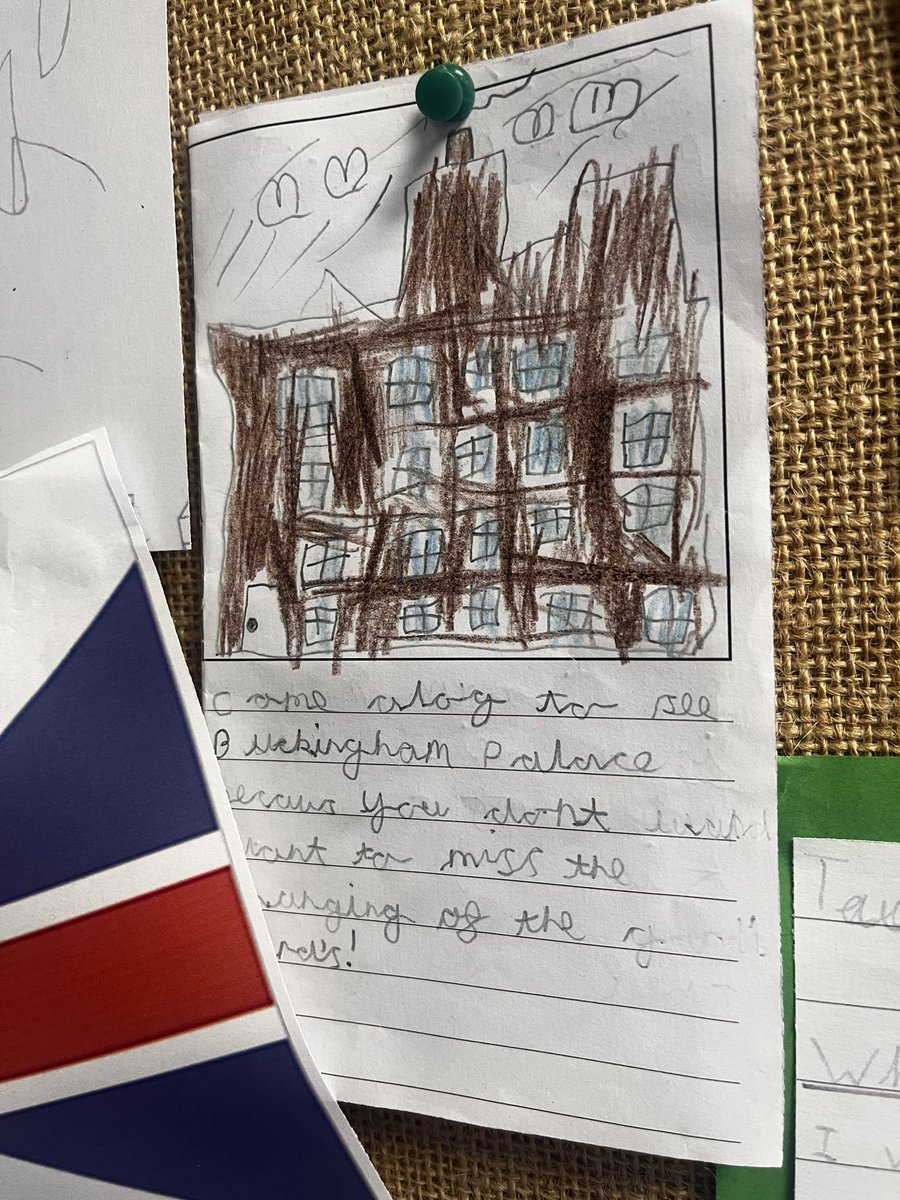 MrsPringle_'s tweet photo. What a wonderful first half term in Year 2! The children have worked incredibly hard and have loved learning all about the UK! The leaflets they made this week about Buckingham Palace and the Tower of London were fantastic! A very happy Miss Kay 🙂💫 https://t.co/wcEcGbEPae