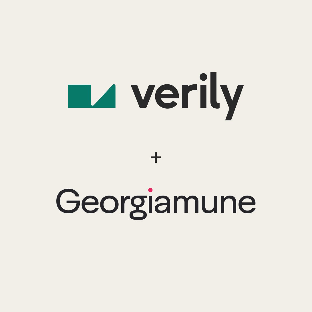 Yesterday we announced an exciting new partnership with Georgiamune Inc. to advance cancer treatment. This collaboration will combine our expertise in clinical research with Georgiamune’s innovative approach to immunotherapy development. verily.com/perspectives/g…