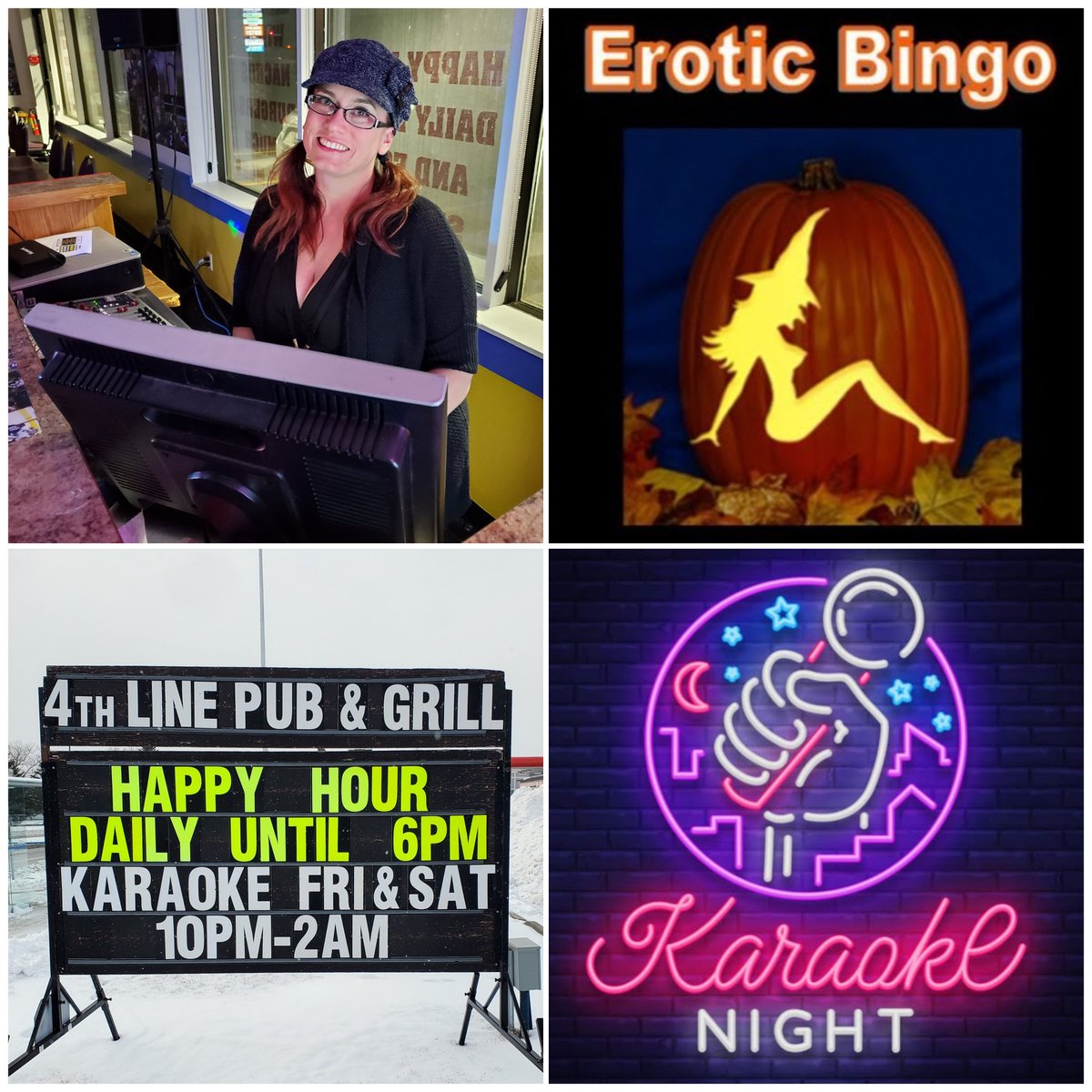 4thLinePub's tweet photo. 😎 Get in on the action TONIGHT for 4th Line Friday at your FUN Corner bar.

💋 Bingo 7pm to 10pm
🎙️ Karaoke 10pm to 2am

❓ Looking to play Bingo? Tables still available.  Book your spot at https://t.co/UPIa8GnOiB or DM us.

Walk up seating available.

#karaoke #funcornerbar https://t.co/lAUlFCbnIv