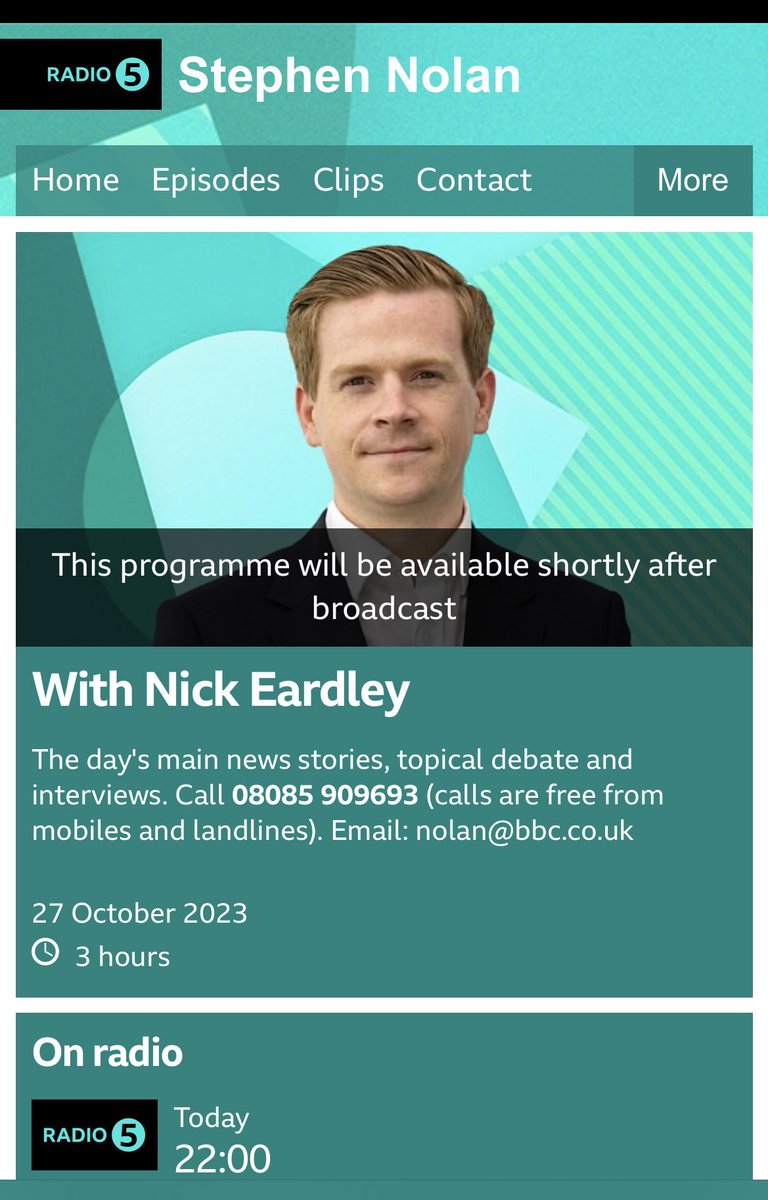 nickeardleybbc's tweet photo. If you’re free tonight… @bbc5live 

https://t.co/T1nS4tqd3y https://t.co/eZgS7qW373