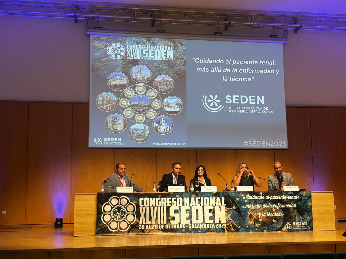 Fundación Renal Española (@fundacionrenale) on Twitter photo Nuestro director de enfermería e impulsor del Plan de Humanización de la Fundación Renal <a href="/HernanGascuena/">David Hernán Gascueña</a> está en #SEDEN2023 moderando la mesa en la que <a href="/danizurro/">Dani gallego</a> presidente de <a href="/FNALCER/">Fed. Nac. ALCER oficial</a> reivindica la personalización de los cuidados como primer paso para su #humanización Nuestro director de enfermería e impulsor del Plan de Humanización de la Fundación Renal <a href="/HernanGascuena/">David Hernán Gascueña</a> está en #SEDEN2023 moderando la mesa en la que <a href="/danizurro/">Dani gallego</a> presidente de <a href="/FNALCER/">Fed. Nac. ALCER oficial</a> reivindica la personalización de los cuidados como primer paso para su #humanización
