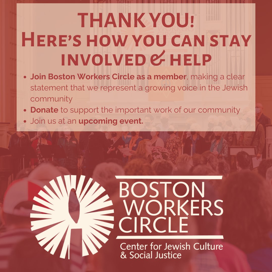 Boston Workers Circle tweet media