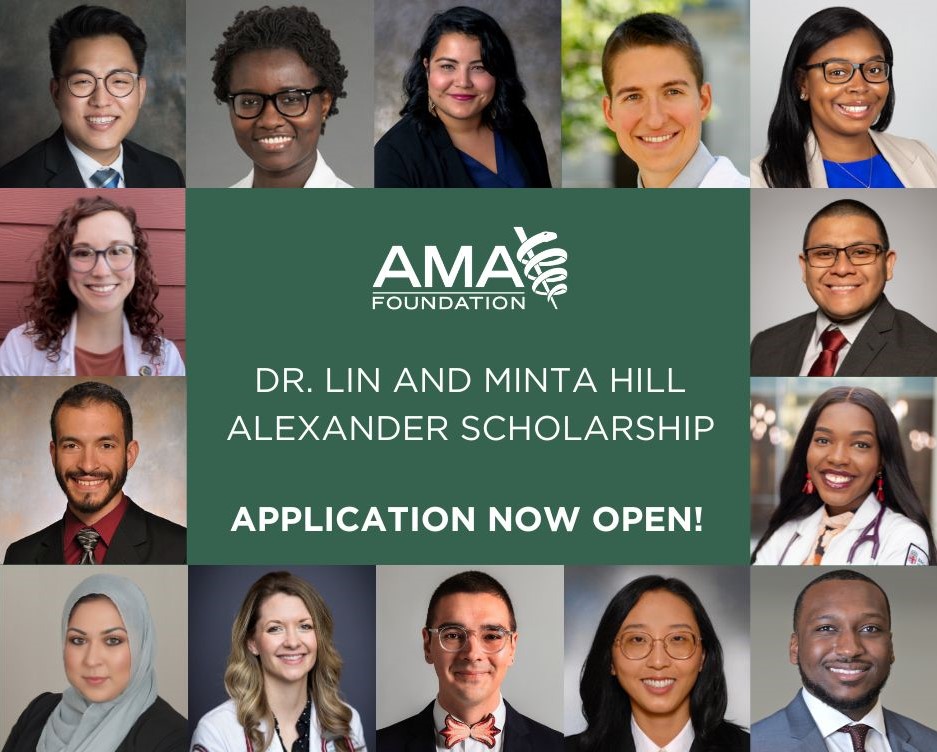 AMA Foundation (@amafound) on Twitter photo Oklahoma #medstudents! We are accepting applications for the Dr. Lin and Minta Hill Alexander Scholarship. Visit bit.ly/3ZwoEvzto learn more! <a href="/OKMed/">Oklahoma State Medical Association</a> <a href="/AMAmedstudents/">AMA Medical Students</a> #AMAFoundation Oklahoma #medstudents! We are accepting applications for the Dr. Lin and Minta Hill Alexander Scholarship. Visit bit.ly/3ZwoEvzto learn more! <a href="/OKMed/">Oklahoma State Medical Association</a> <a href="/AMAmedstudents/">AMA Medical Students</a> #AMAFoundation