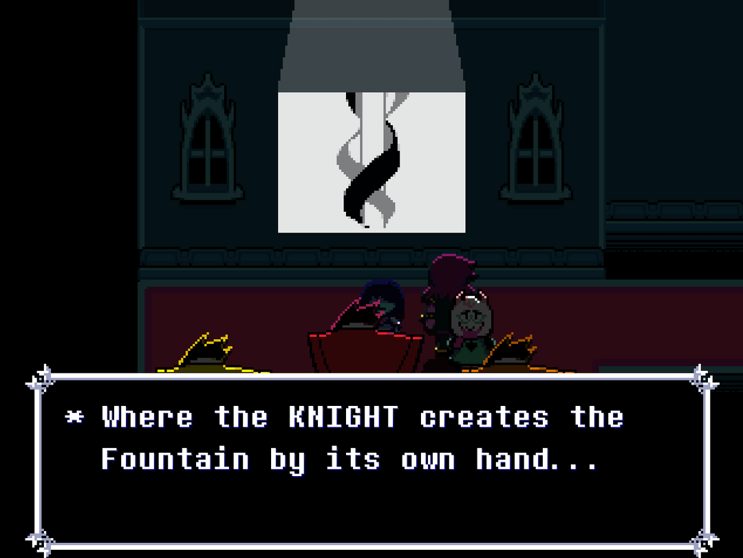 wandydoodles's tweet photo. fun fact: the basis of my oblivion theory started when I realized the Knight is constantly referred with it / its pronouns instead of just they / them. and I was like 

"mh let's see which between the main characters uses it / its. 
...
oh.
okay." https://t.co/mNXmNGRidT