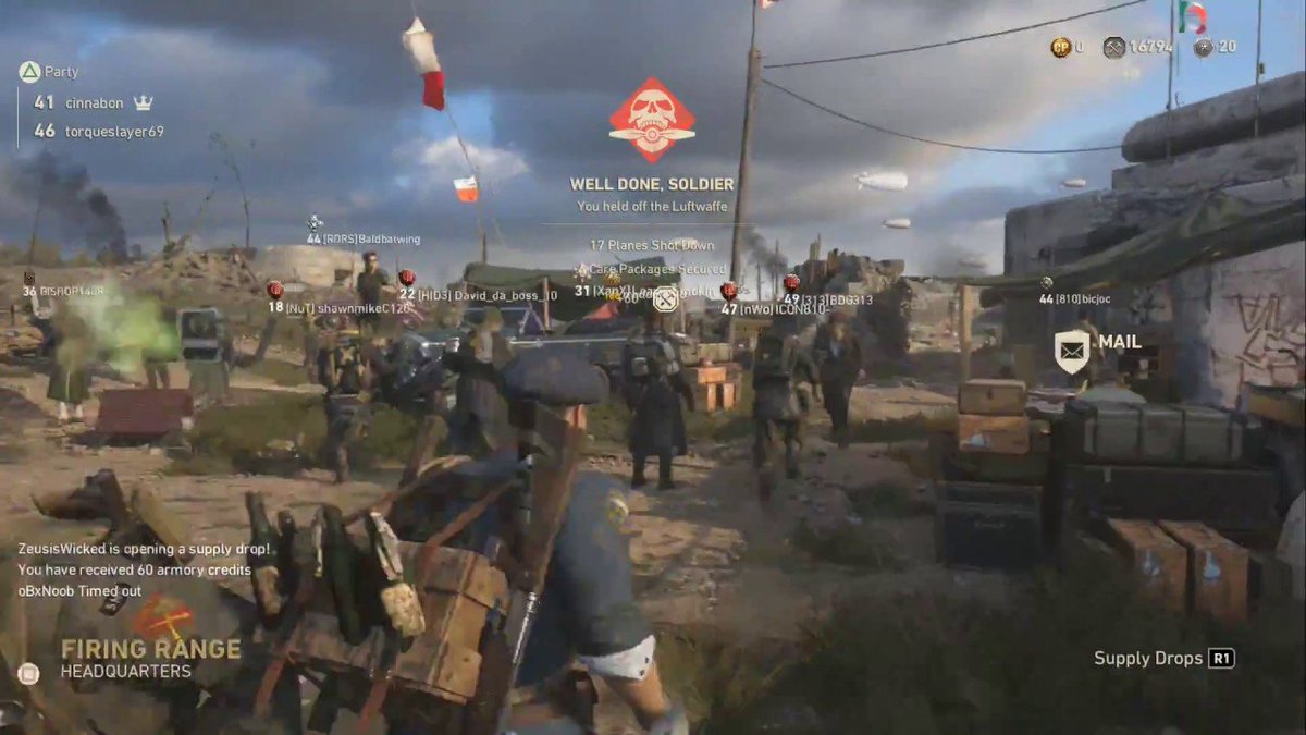 greencadecom's tweet photo. Call of Duty WW2 was under appreciated. https://t.co/xKsHx7toow