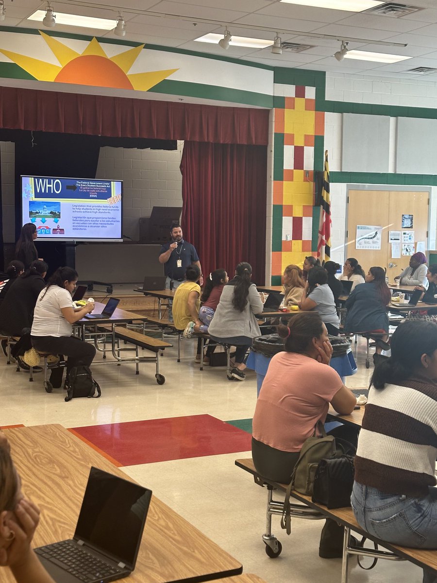 🎉Wow! What an incredible turnout at today's monthly parent meeting! 🙌 We are thrilled to see so many dedicated parents eager to learn about the benefits of Title 1 and register for ParentVue. 💪🌟 #ParentInvolvement #Title1Benefits #LeleckRocks!