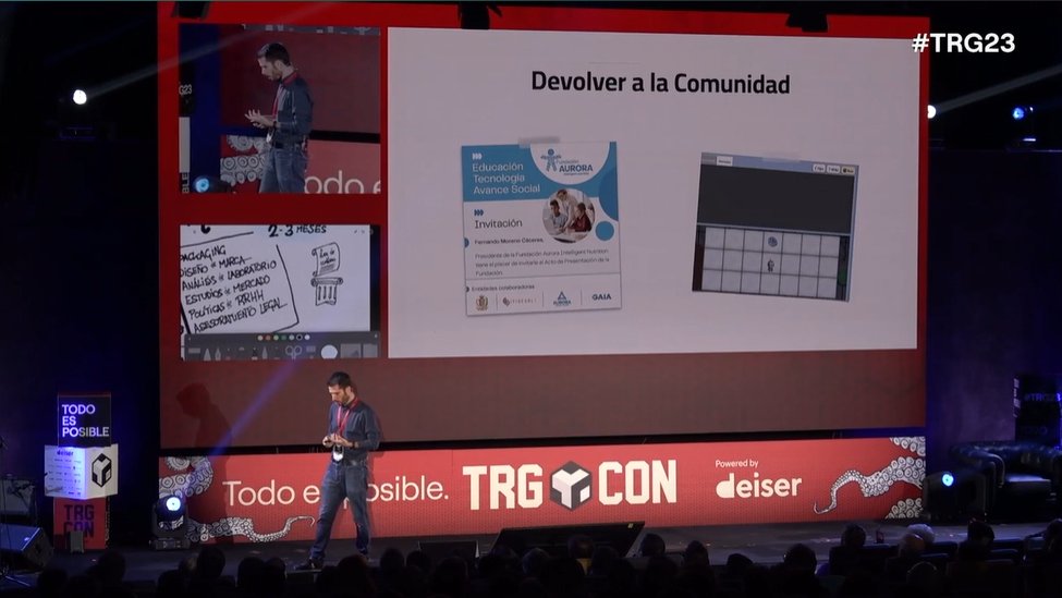 Fundación Aurora Intelligent Nutrition. Guárdense este nombre. 

Antonio Alcaide nos cuenta sobre la generación de talento y oportunidades laborales a través de esta fundación. #TRG23