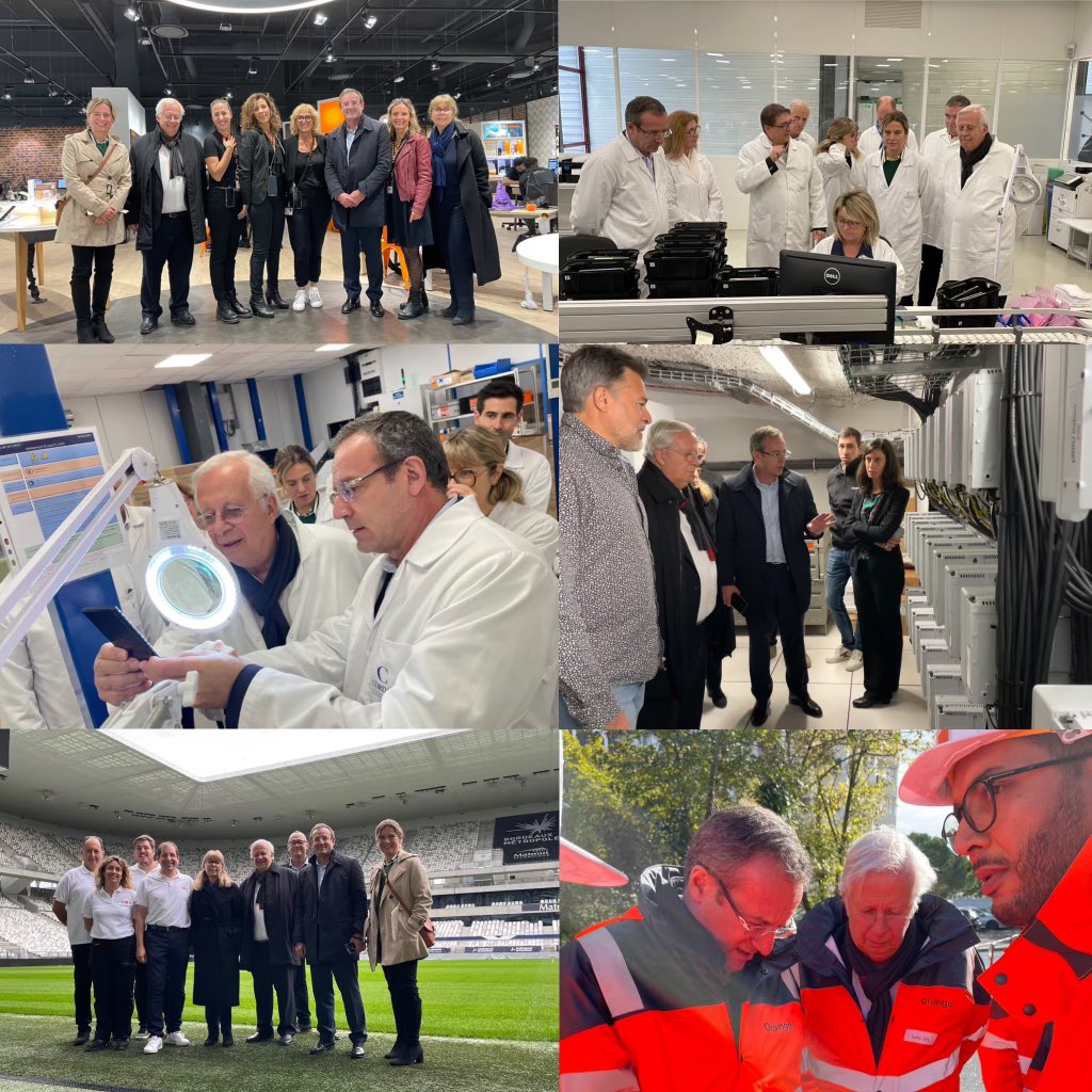 Journée riche en échanges et rencontres avec les équipes d’<a href="/OrangeNvAquit/">Orange Nouvelle Aquitaine</a> puis chez notre partenaire #Cordon, engagés dans l’économie circulaire et le reconditionnement des mobiles. Merci pour votre accueil ! <a href="/Cath_Voisin/">Catherine Voisin</a> <a href="/Orange_France/">Orange France</a> <a href="/levugaelle/">Gaelle Le Vu</a>