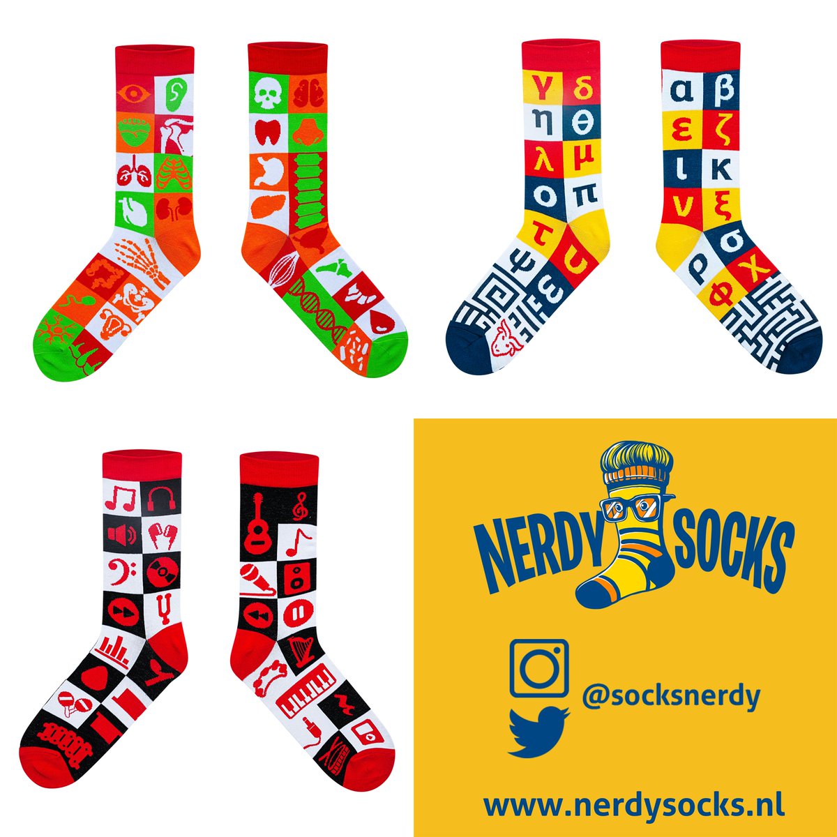 Nerdy Socks tweet media