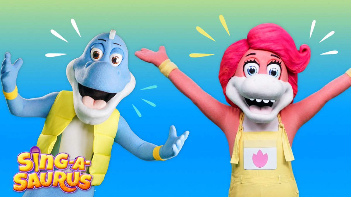 Sing_A_Saurus's tweet photo. ⭐️We have a super exciting announcement! 📢
Tomorrow at 10.30am, we're dropping a brand new video on our YouTube channel. 🎥🦖
🔗 Don't forget to subscribe to our YouTube channel to catch all the action (link in bio)
#singasaurus #newvideo #dinocrew #headshoulderskneesandtoes https://t.co/uIvFlCE5qw