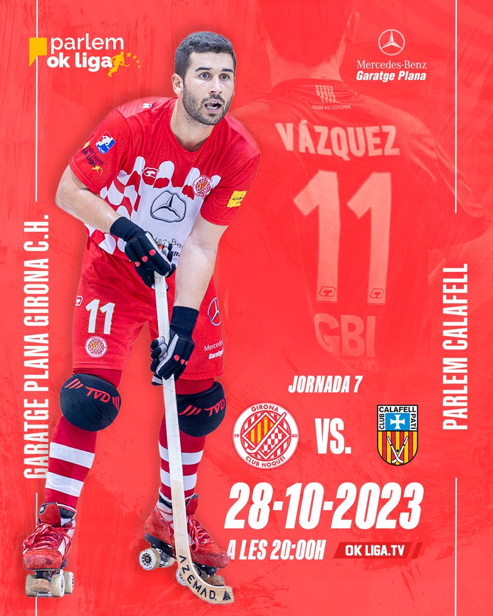 🏆𝗣𝗔𝗥𝗟𝗘𝗠 𝗢𝗞𝗟𝗟𝗜𝗚𝗔.- Partit de Fires de Sant Narcís 🪰

#orgullgironí🔴⚪️ 

<a href="/adambertran/">Àdam Bertran i Martínez 🎗</a> <a href="/llsalellasvilar/">Lluc Salellas i Vilar</a> <a href="/esports_gi/">Servei Municipal d'Esports - Girona</a> <a href="/EsportGironi/">Esport Gironí</a> <a href="/cpcalafell/">ClubPatíCalafell</a>