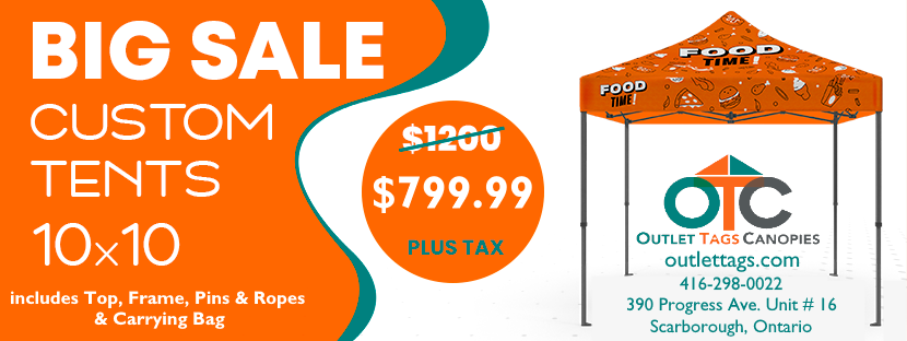 🚀 Unbelievable Deal Alert!  Elevate Your Brand with Outlet Tags Canopies 10x10 Custom Tent - Yours for Just $799.99! 

🎉 Get ready to turn heads and make your presence known at any event! 🎉 Buy Now : t.ly/d11Re

#Branding #Promotion #UnbeatableDeal #LimitedOffer