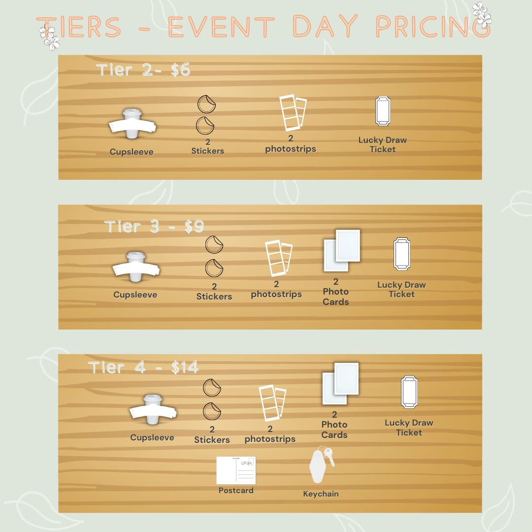 Hello everyone! Stopping by to reveal the stickers for our Woozihao cupsleeve event! Goodies are limited so dont forget to secure your goodies, the preorder form is in our bio!

🗓️Saturday, November 4th, 2pm to 5pm
📍Gongcha Davis Square, Somerville