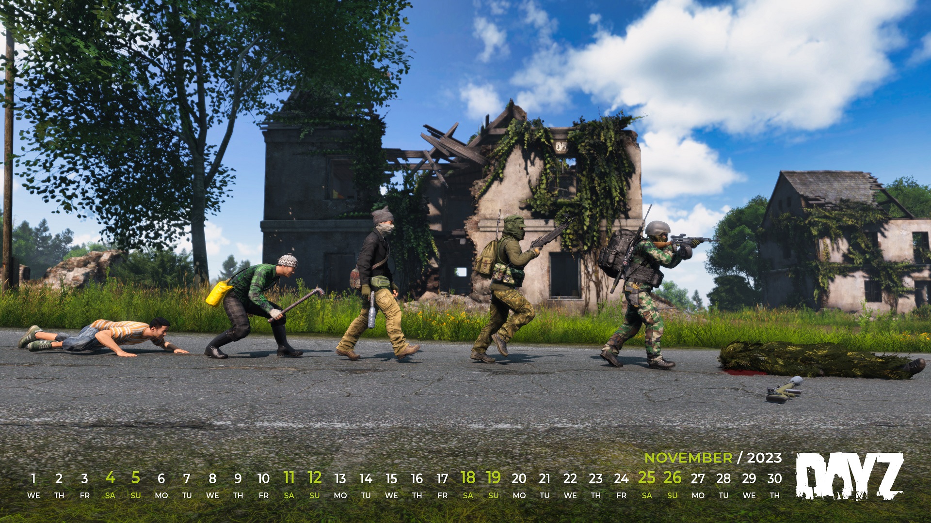 DayZ 🖥 🎮 ❤️ on X: Hey Survivors Check out our #DayZ #wallpaper for  August. You can download the image in 4K with or without the calendar here:     /