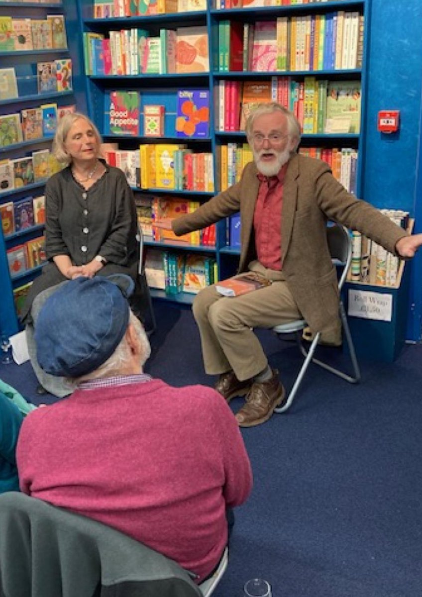 Lovely evening thanks to <a href="/StokeyBookshop/">Stokey Bookshop</a> for the London launch of pantolwenpress.com - a new small indie press in Wales backed by <a href="/Books_Wales/">Books Council of Wales</a>  Author A G Rivett  agrivett.com talks about launch title #ThePriestsWife