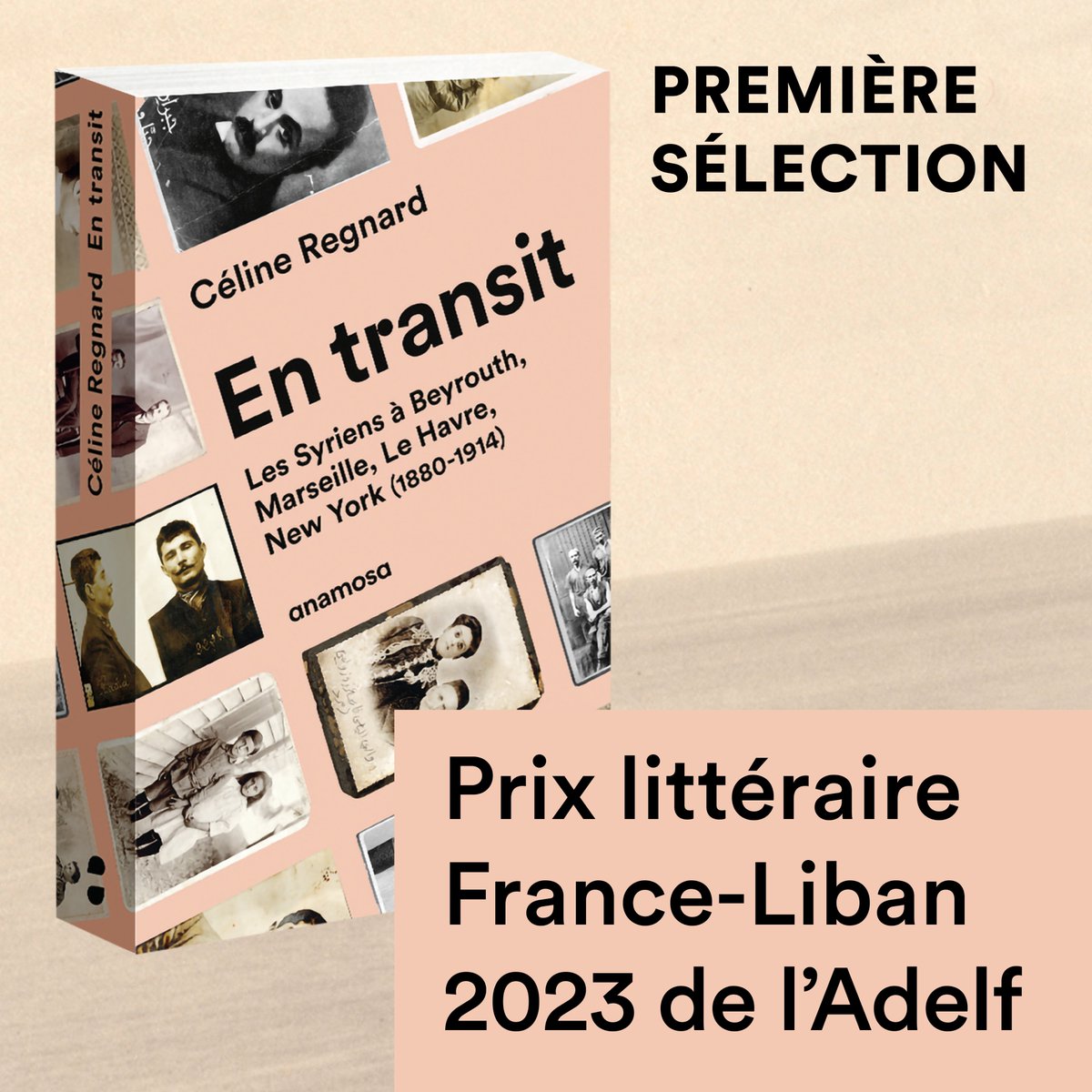 anamosa_ed's tweet photo. Une bonne nouvelle : l'excellent livre de @CelineRegnard est dans la 1re sélection du Prix littéraire France-Liban de l'Association des écrivains de langue française. À suivre ! #adelf #prixlittéraire https://t.co/2MsAjDkAIt