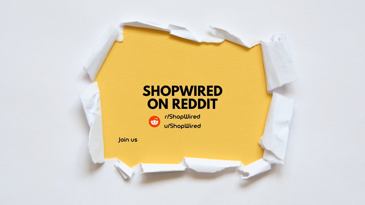 ShopWired's #Reddit community is live. Join your fellow #entrepreneurs on the r/ShopWired #subreddit to discuss tips and tricks or ask any questions you may have. We look forward to engaging with you! #ShopWired