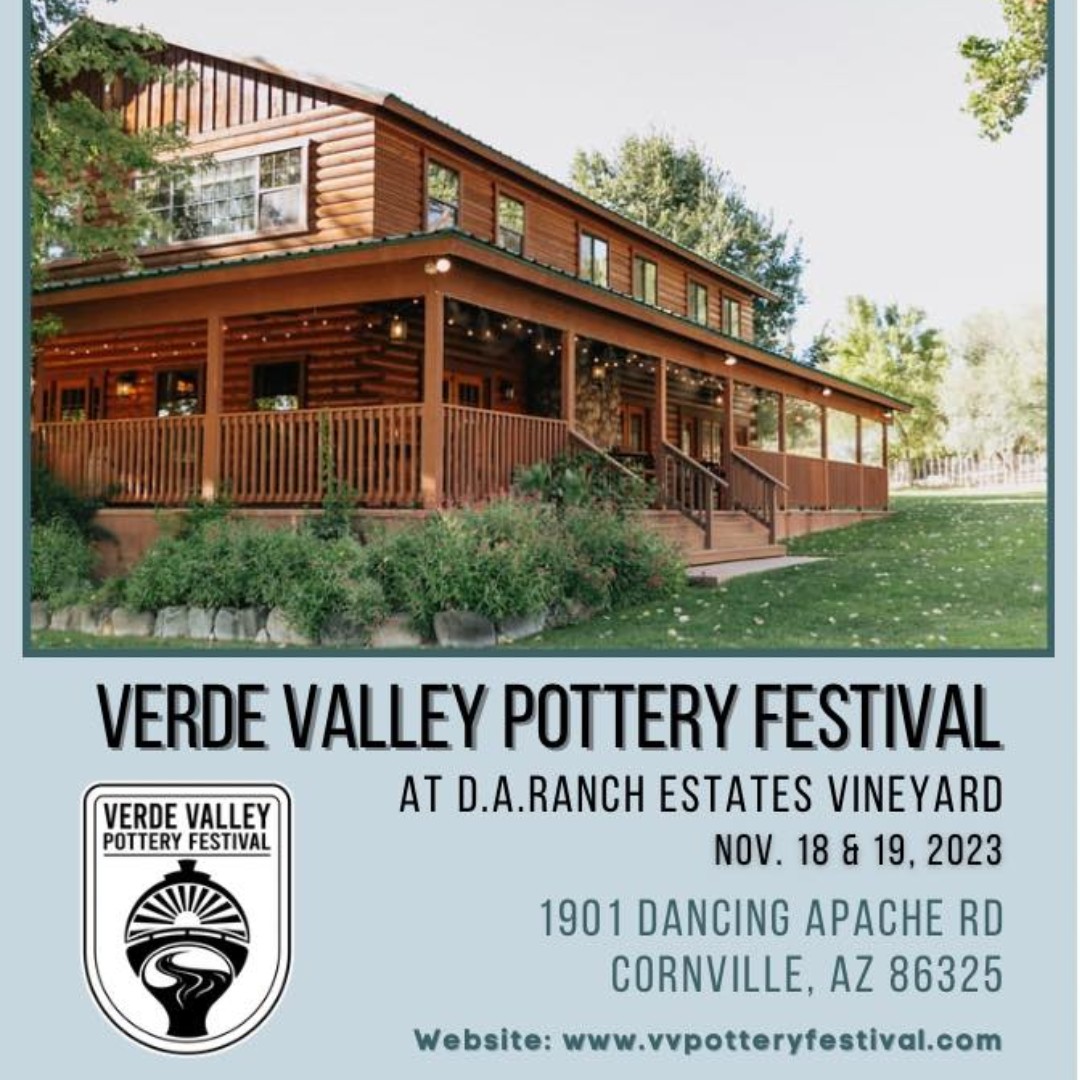 SedonaAZ's tweet image. 🔥 Verde Valley Pottery Fest RETURNS! 🎨
📅 Nov 18-19 at D.A.Ranch Vineyards 🍇✨
Meet 13 top artists, find handcrafted treasures &amp;amp; savor vineyard treats! 🍶
🎟️ FREE entry &amp;amp; fun for all!
Details: vvpotteryfestival.com
#VerdeValleyPotteryFest #VisitSedona #CeramicMagic