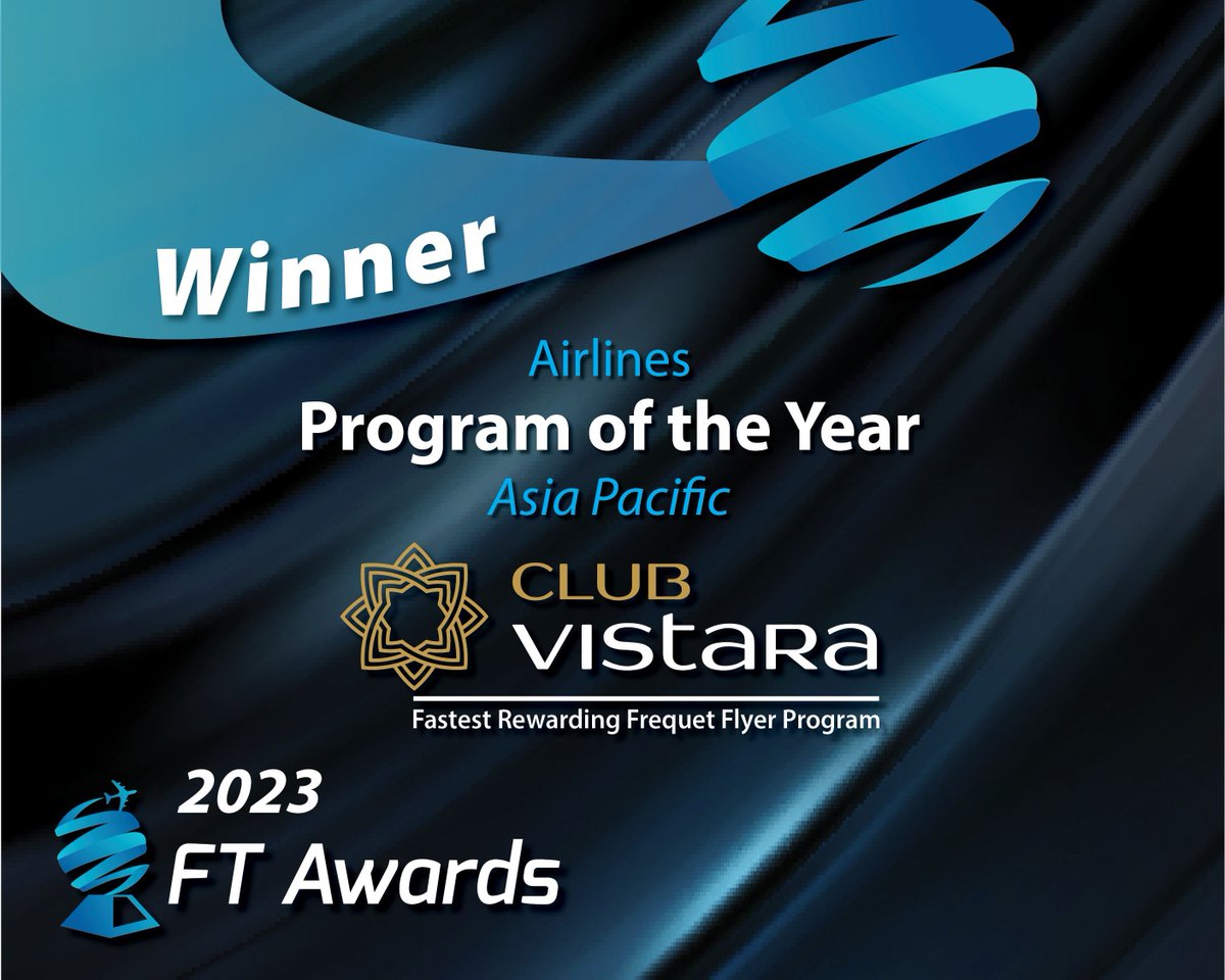 ftawards's tweet photo. The 2023 Frequent Traveler Awards for Program of the Year winners are:

Europe, Middle East, Africa - @tapairportugal Miles&amp;Go 
Americas - @LATAMAirlines Pass 
Asia Pacific - Club @airvistara 

Congratulations to all the winners!

#loyalty #frequenttravelerawards https://t.co/qPDfQJUstp