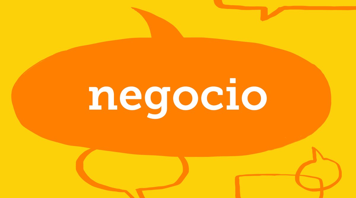 CollinsDict's tweet photo. #SpanishWordoftheWeek NEGOCIO - 'Negocio' is a masculine noun that means 'business'.
Learn more about this word: https://t.co/6l9krxUGSm
#collinsdictionary #learnSpanish #negocio https://t.co/aA5UH5pwaf