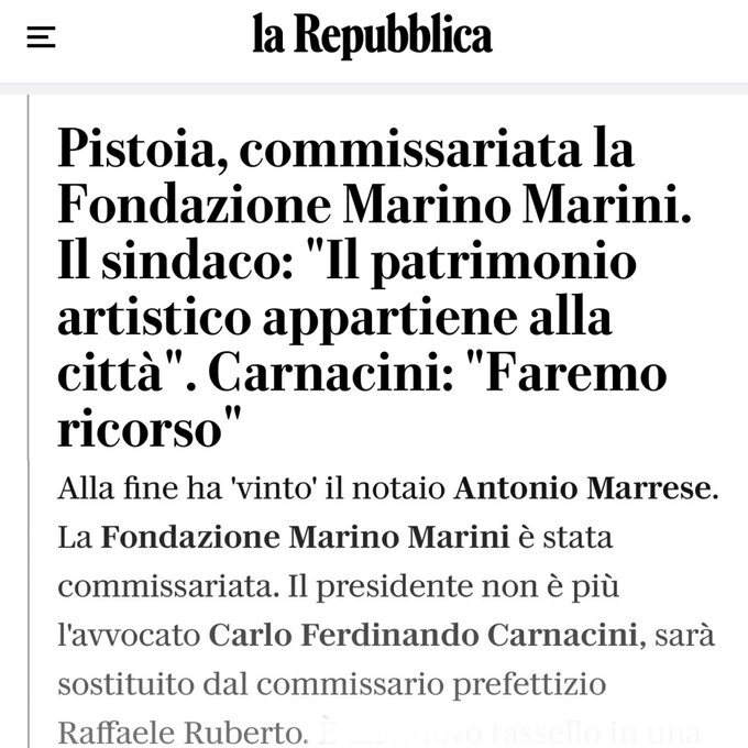 Notizia straordinaria che mi riempie di gioia!  Mi sono impegnata molto per questa causa, e mi sono esposta<a href="/tag/marinomarini%C3%A8pistoia"class="tags"><span>#marinomarini&egrave;pistoia</span></a>