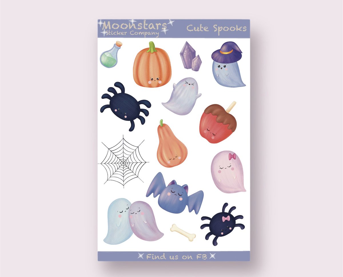 Moonstars Stic... • 01/10/2023
Grab your cute Spooks for #Halloween. Perfect for #PartyBags or Bobbing Apple #prizes #shopindie #ukcraftershour #October
moonstarsstickers.etsy.com