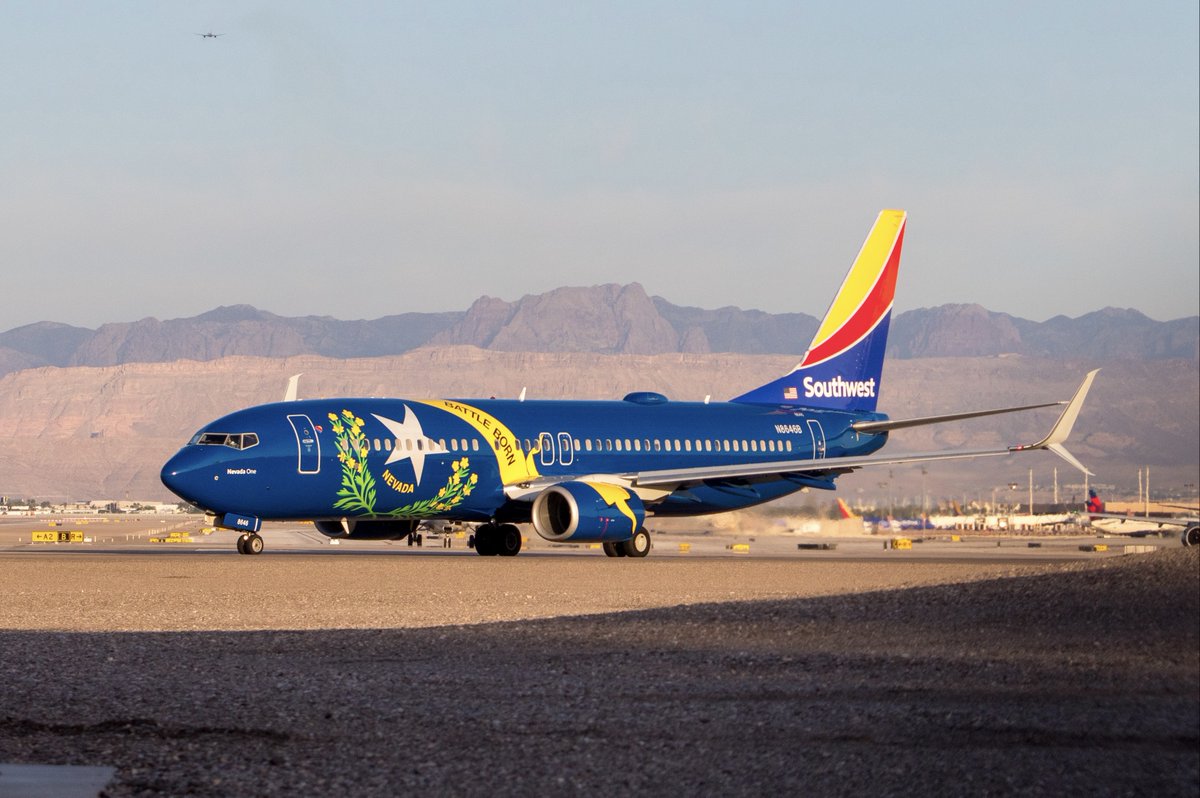LASairport's tweet photo. Happy Nevada Day! Today we celebrate Nevadaโs heritage and the founding of this great state on October 31, 1864! ๐ต
#BattleBorn
๐ธ by: Ki Ana Tseu, #SpottedatLAS https://t.co/55dBsWwOOT
