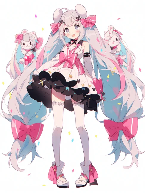 バリエーションたくさん作りたいときはniji journeyの方がよさそう。 
