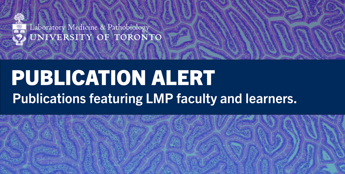 Department of Laboratory Medicine & Pathobiology tweet media